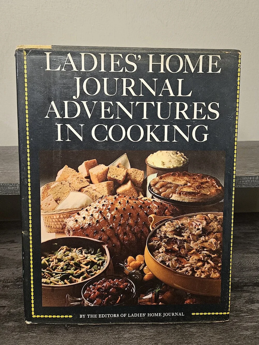 Vintage 1968 Ladies' Home Journal Adventures in Cooking Cookbook HC